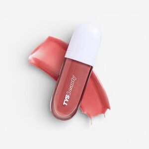 TYS Beauty Lip Butter Lip Gloss Mini in “Honey” Sheer Mauve with Shea Jojoba Oil